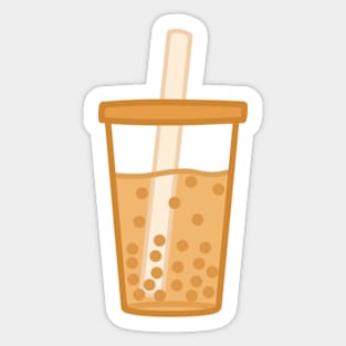 Mango boba Sticker